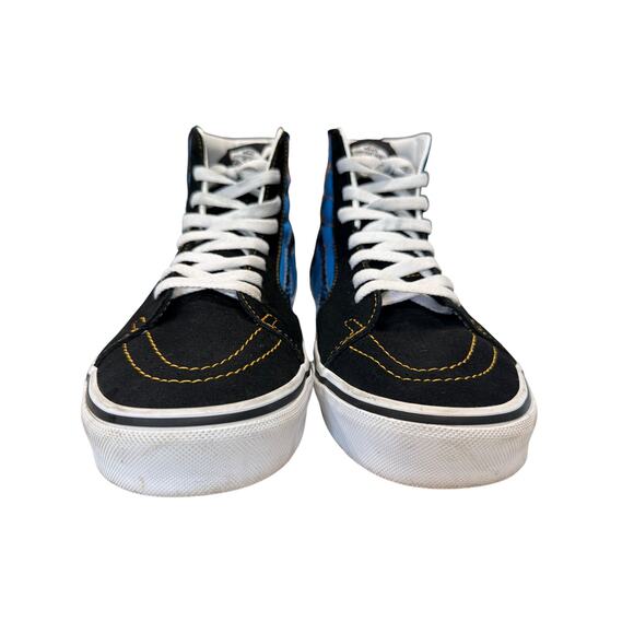 Vans Sk8-Hi Dia de los Muertos shoes Size 9.5 blue embroidered butterfly skulls main image 5